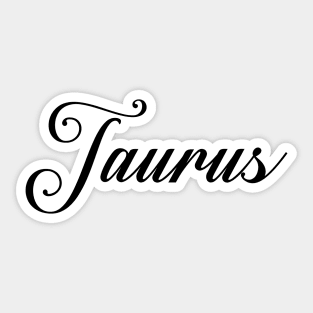 Taurus Sticker